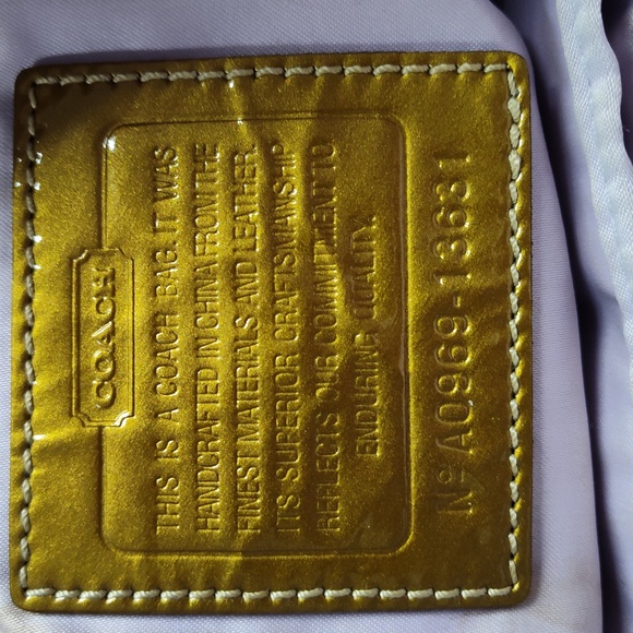 Coach diaper bag with changing pad - Picture 2 of 3